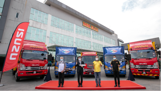 Isuzu Drives MR D.I.Y. Further With Delivery Of New Trucks